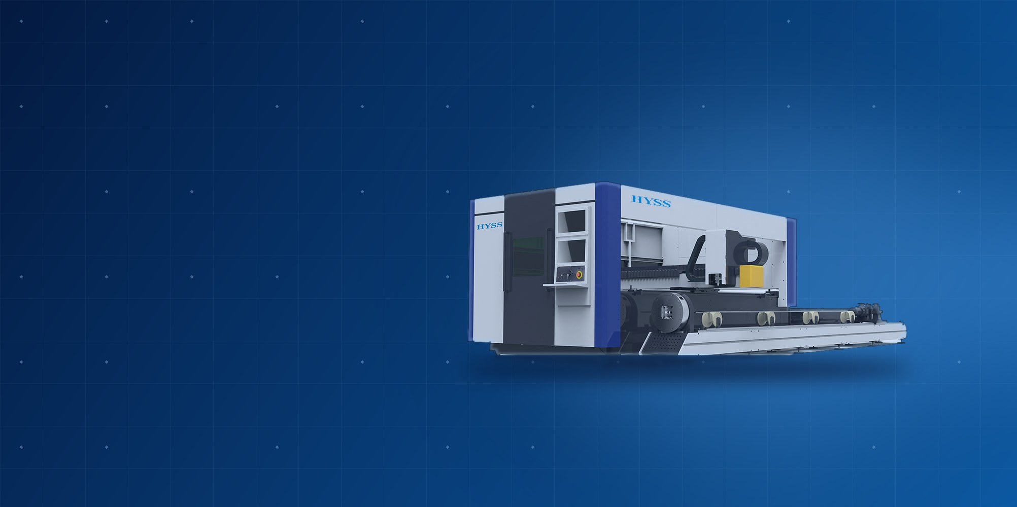 HYSS fiber laser cutting machine for metal sheet and tube